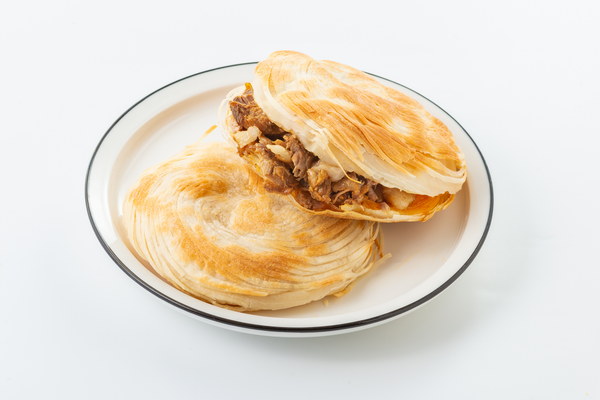 肥瘦肉夹馍